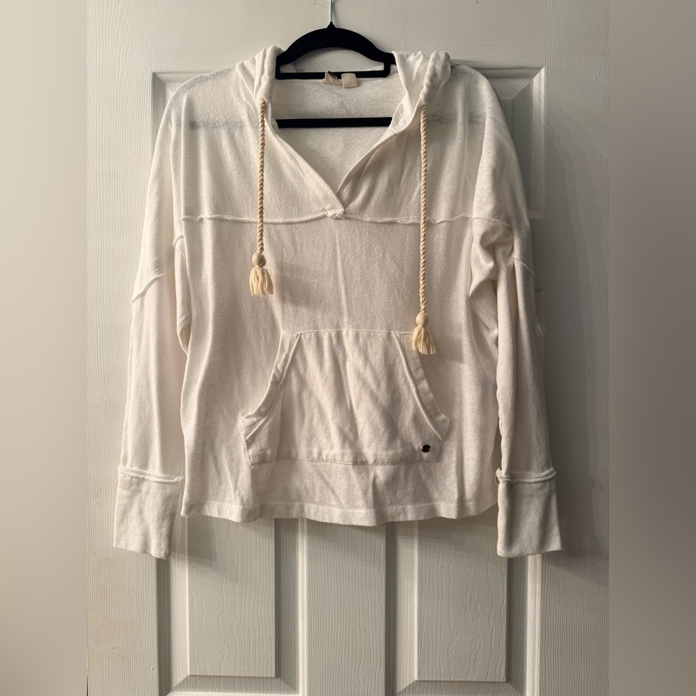 Roxy White Coastal Hoodie